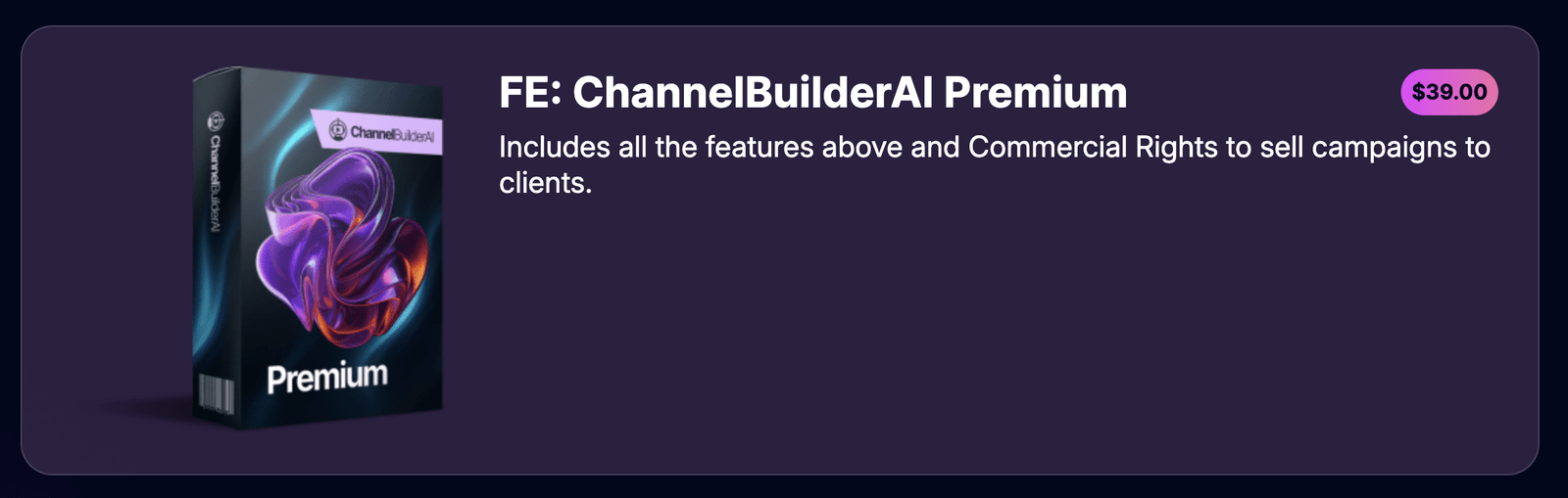 FE-ChannelBuilderAI Premium